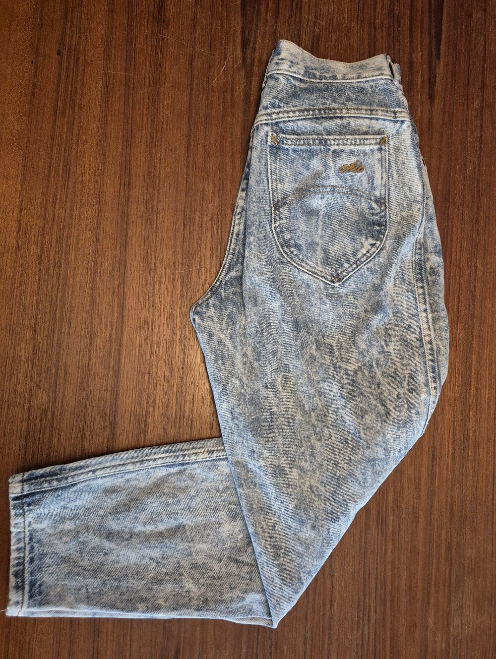 Vintage 80s CHIC Acid Wash Jeans Petite 9